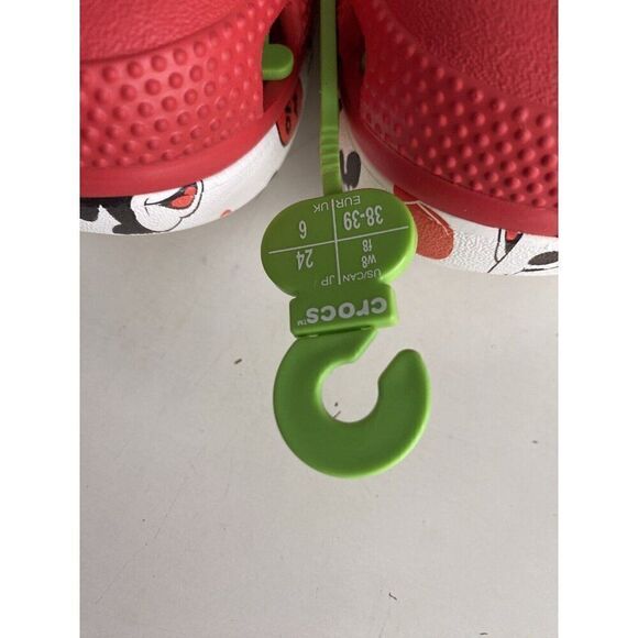 Crocs Disney Mickey Minnie Mouse Platform Clog 208885-8C1 Women's Sz 8 Jibbitz - Picture 2 of 10